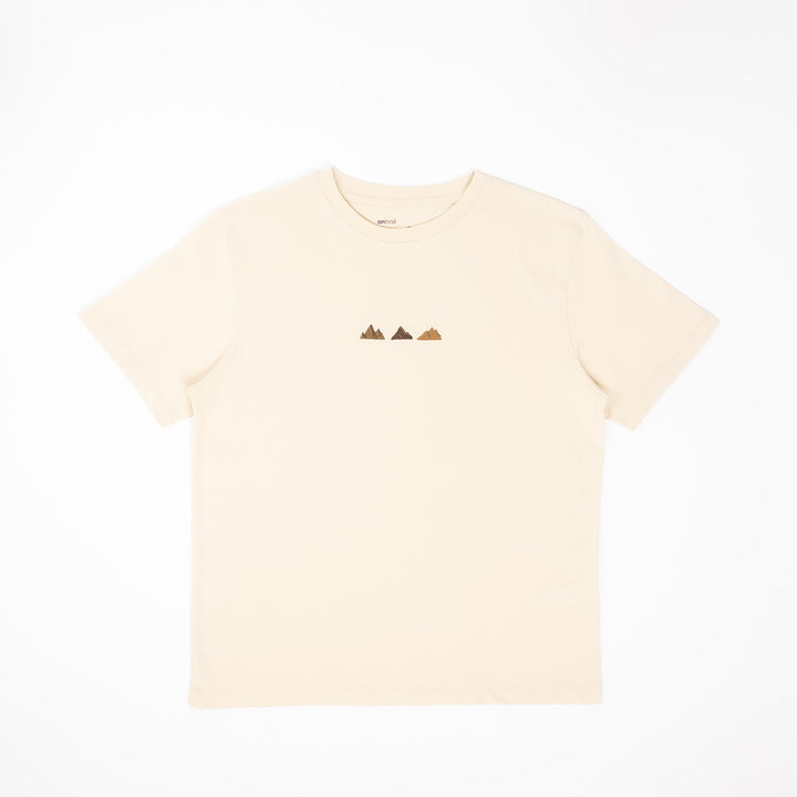 Mini Mountains Tshirt - Krem