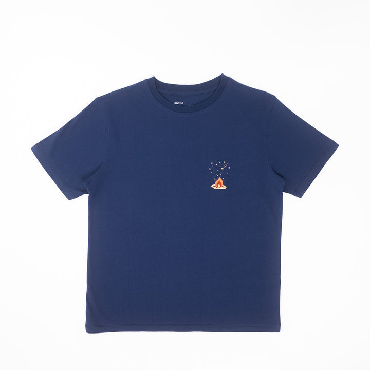 Shooting Stars Tshirt - Alacakaranlık Mavisi
