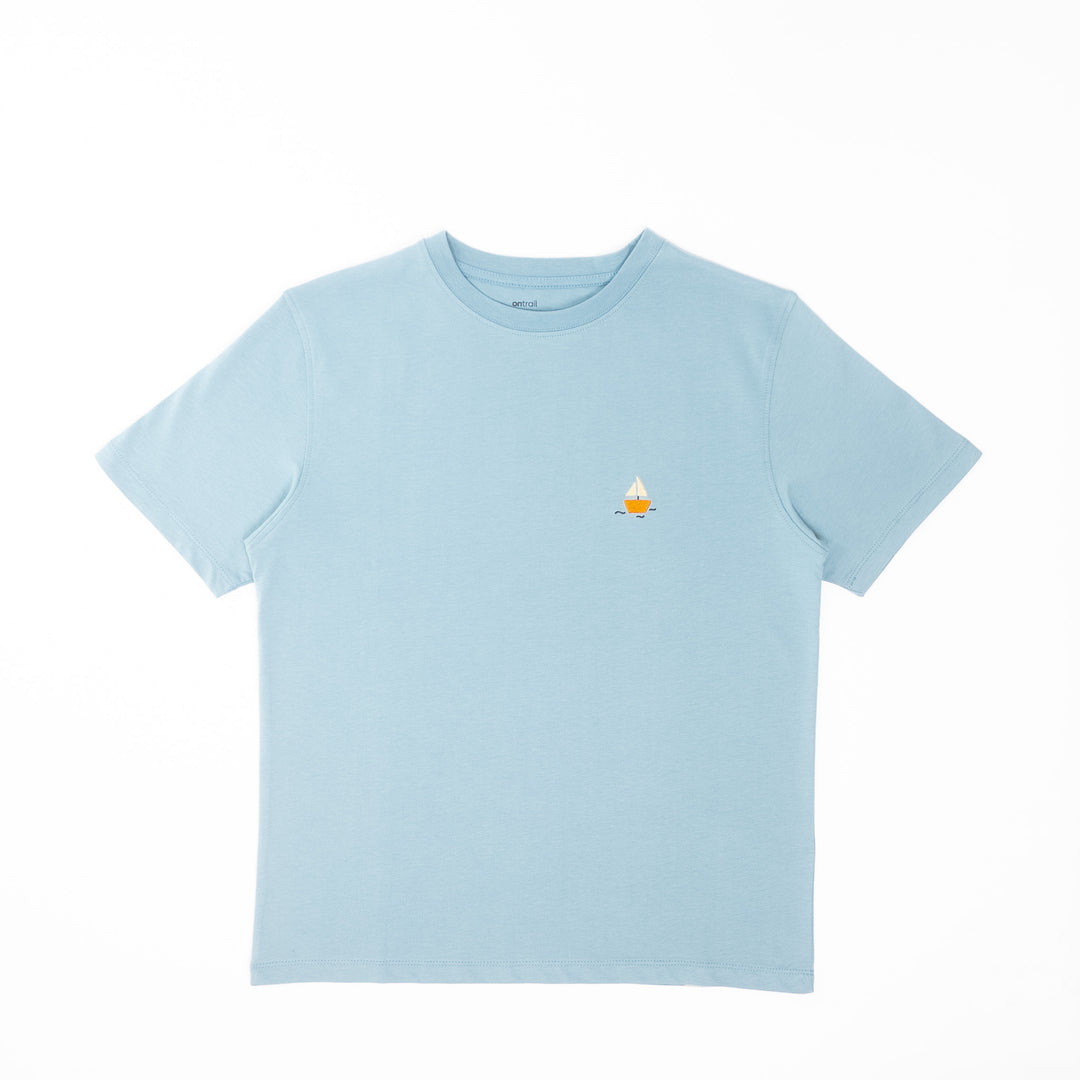 Mini Boat Tshirt - Su Mavisi