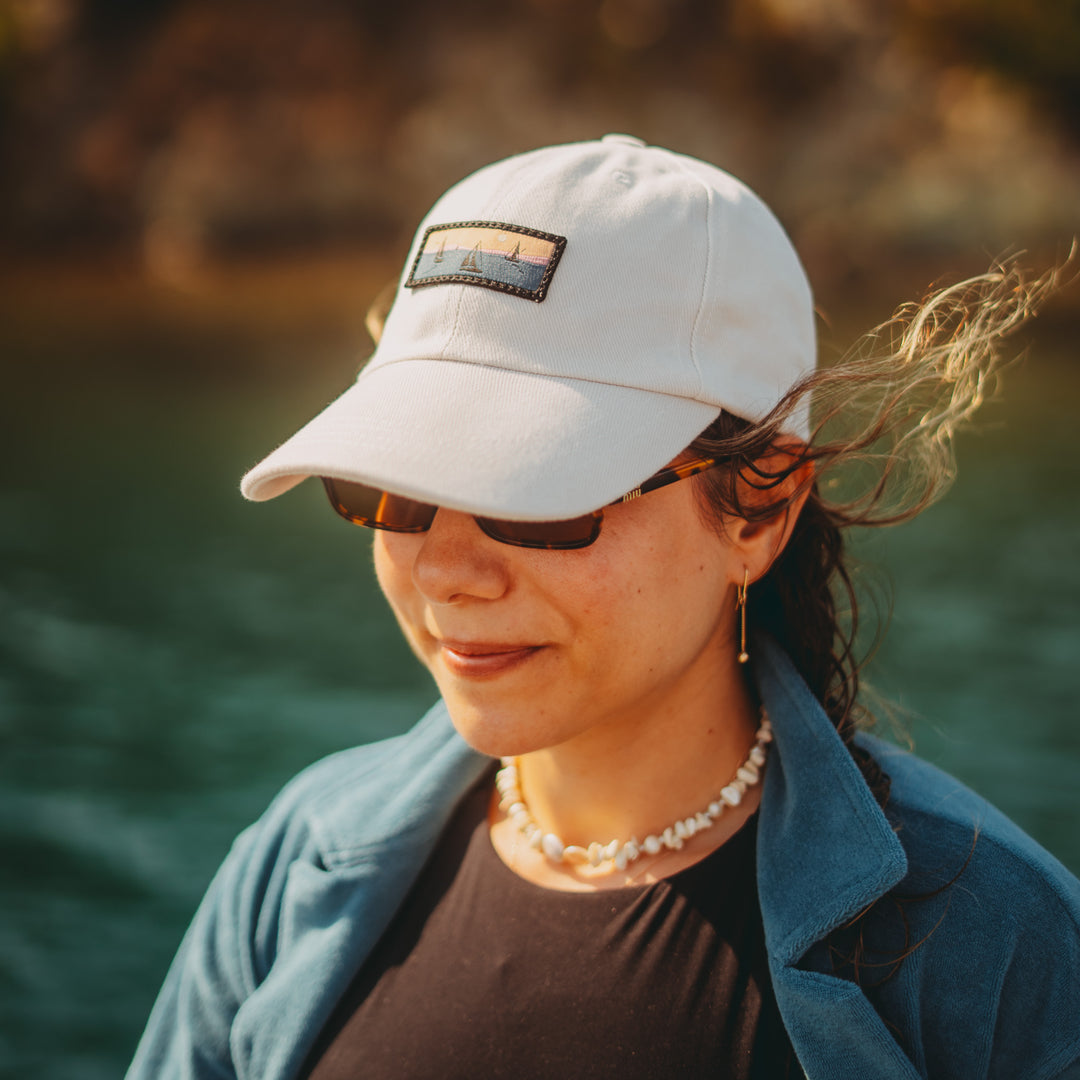 Sailing Şapka - Antik Beyaz