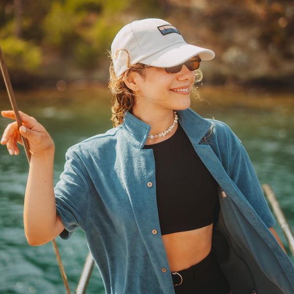 Sailing Şapka - Antik Beyaz