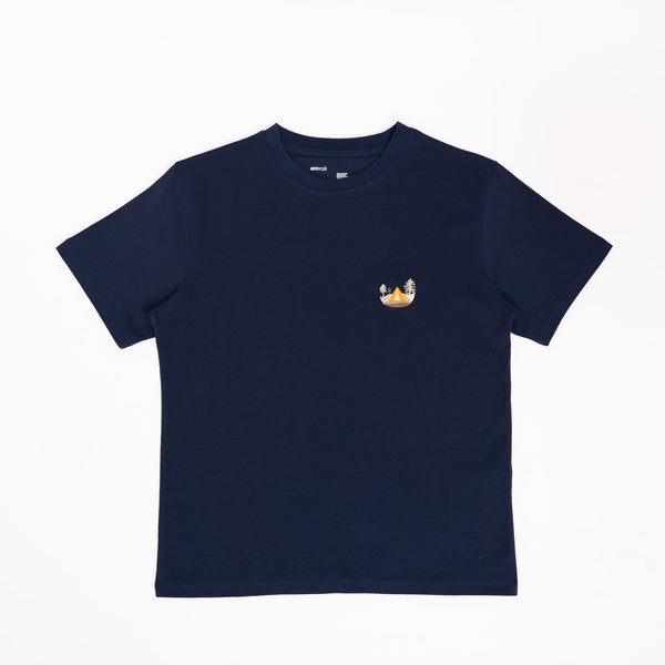 Camp Night Tshirt - Gece Mavisi