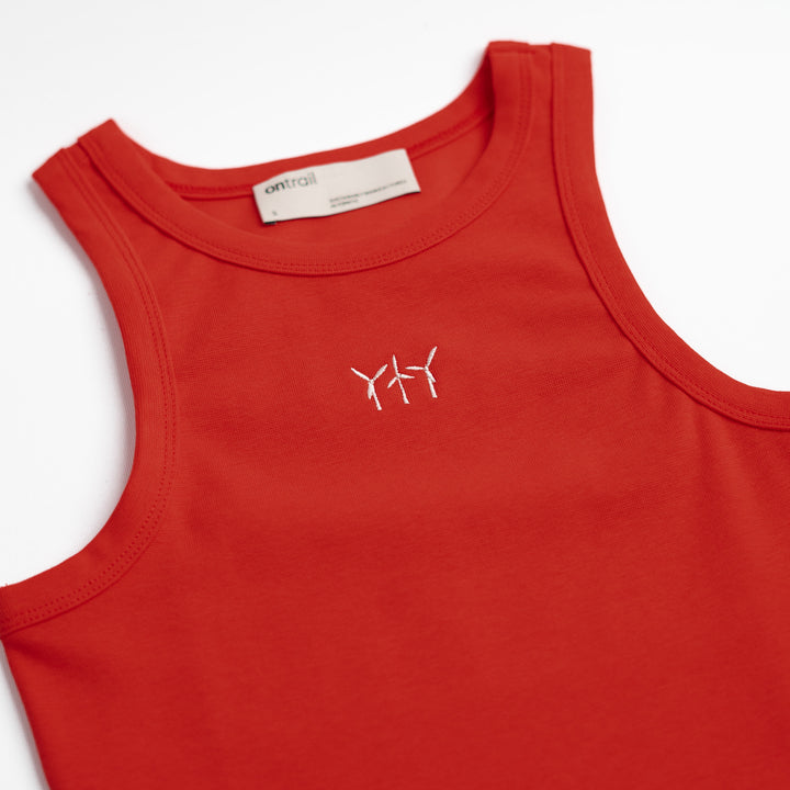 Windmills Crop Top - Nar Çiçeği