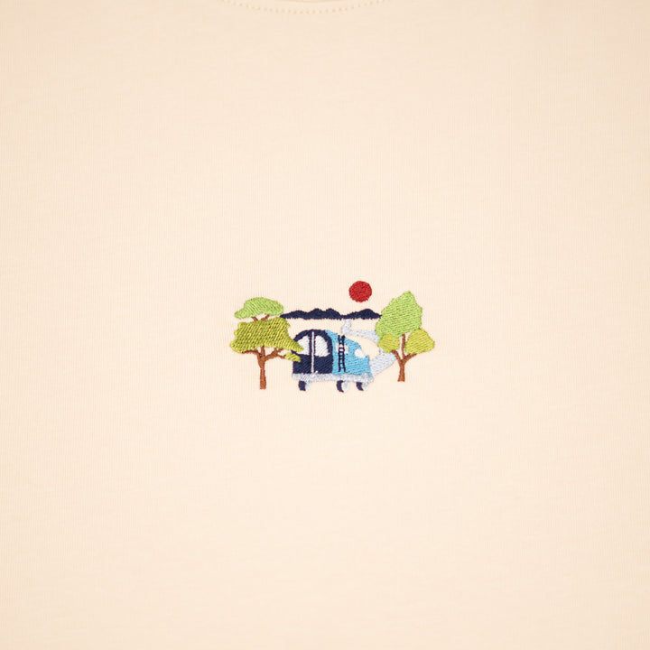 Summer Road Trip Tshirt - Krem