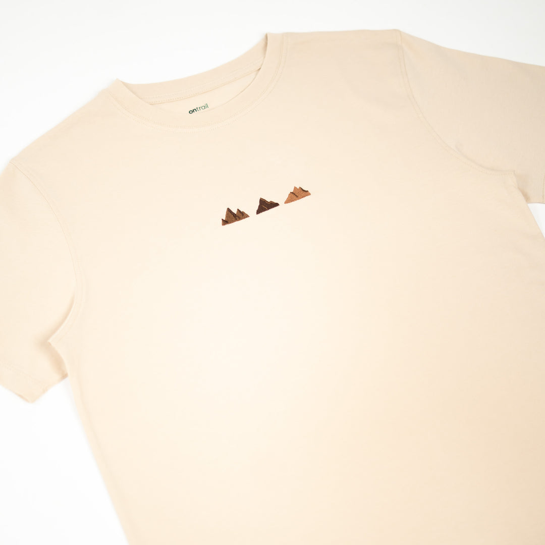 Mini Mountains Tshirt - Krem