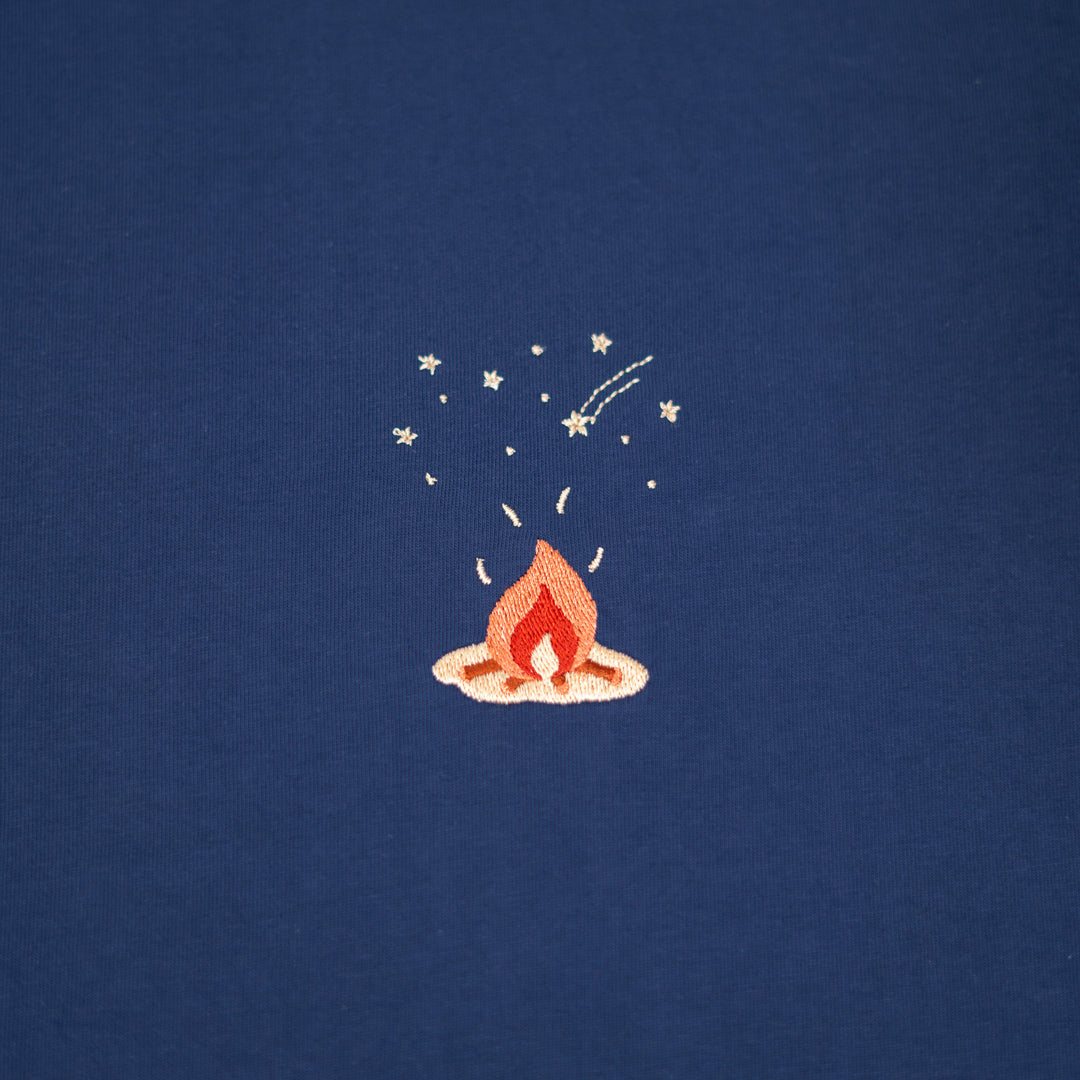 Shooting Stars Tshirt - Alacakaranlık Mavisi