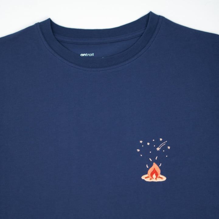 Shooting Stars Tshirt - Alacakaranlık Mavisi