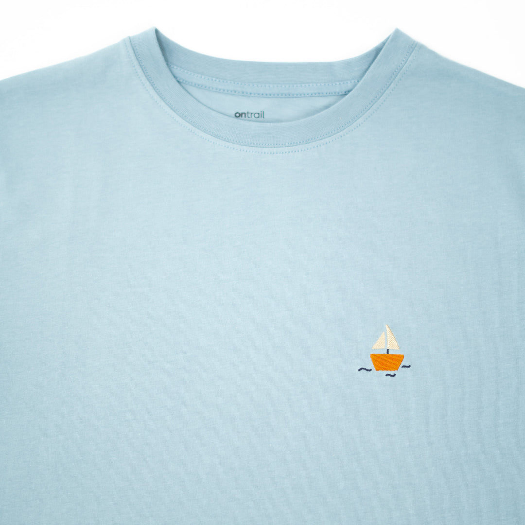 Mini Boat Tshirt - Su Mavisi