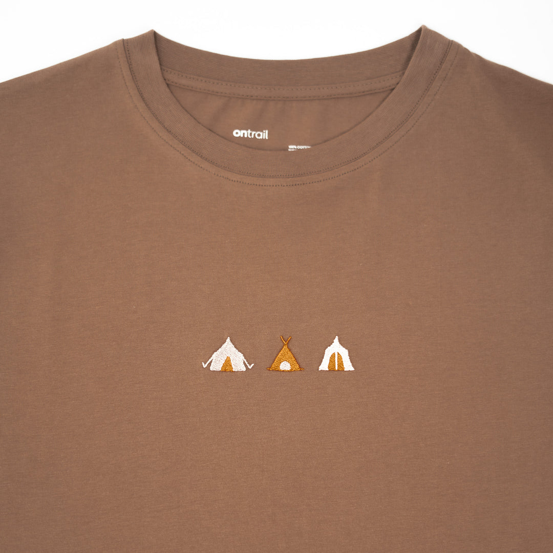 Mini Tents Tshirt - Toprak