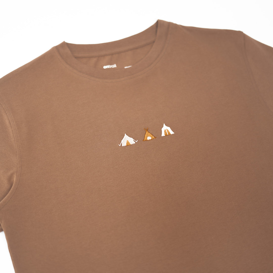 Mini Tents Tshirt - Toprak