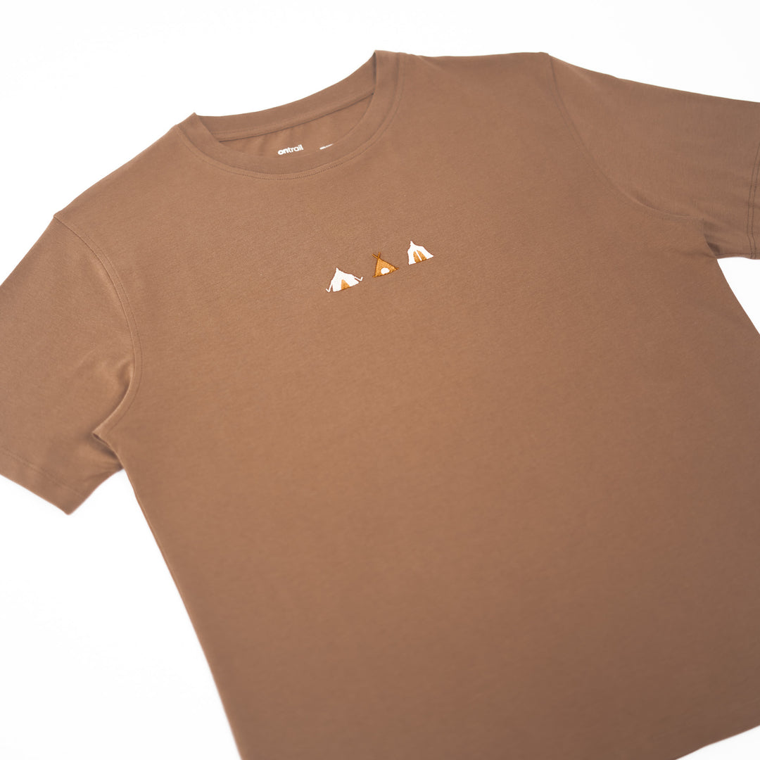 Mini Tents Tshirt - Toprak
