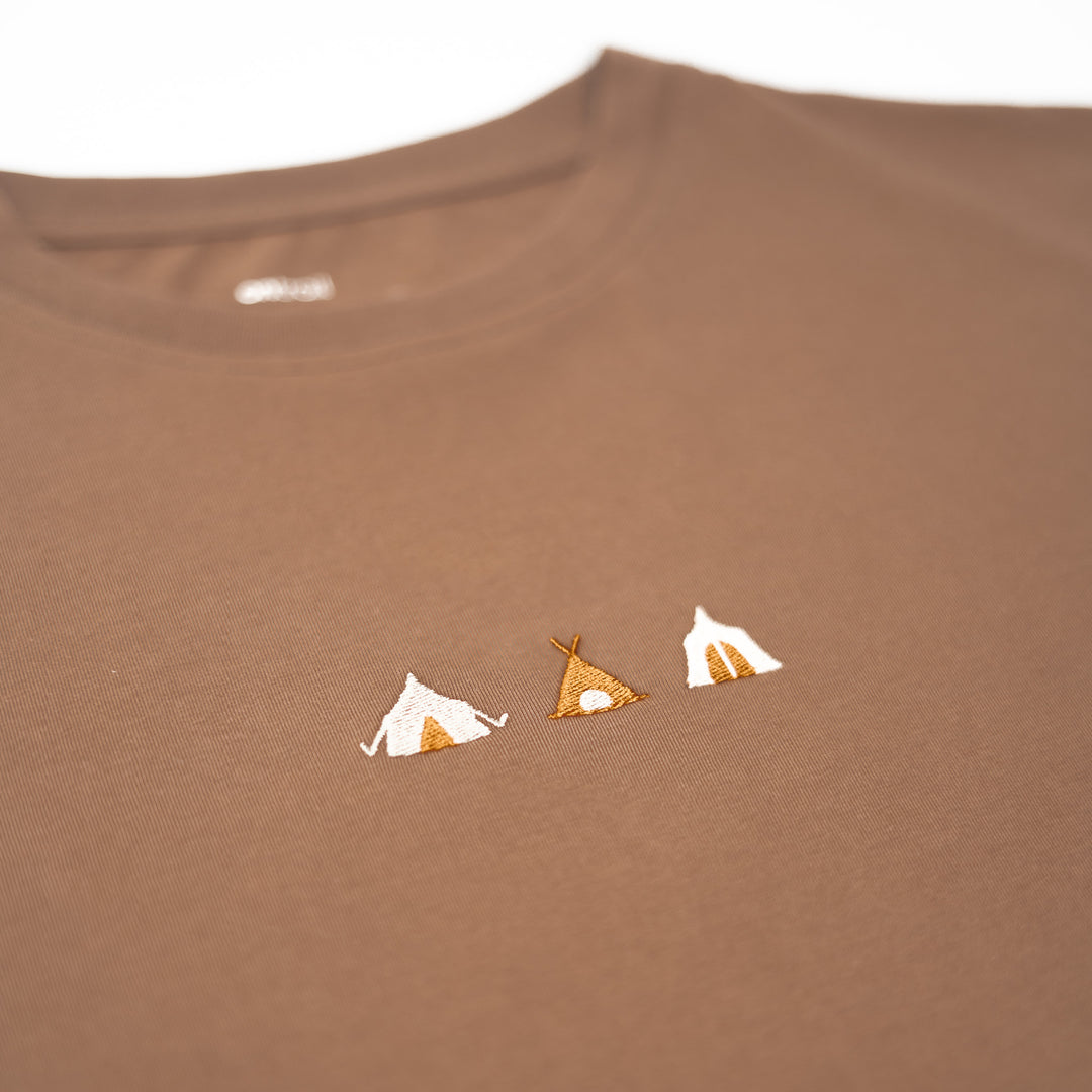 Mini Tents Tshirt - Toprak