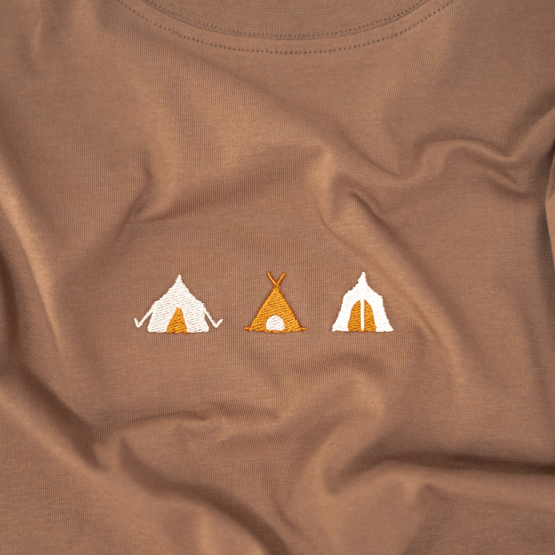 Mini Tents Tshirt - Toprak