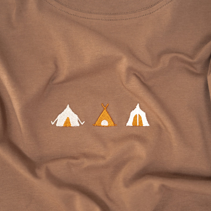 Mini Tents Tshirt - Toprak