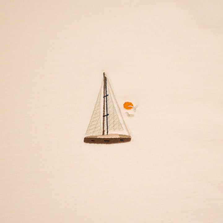 Boat Life Tshirt - Antik Bej