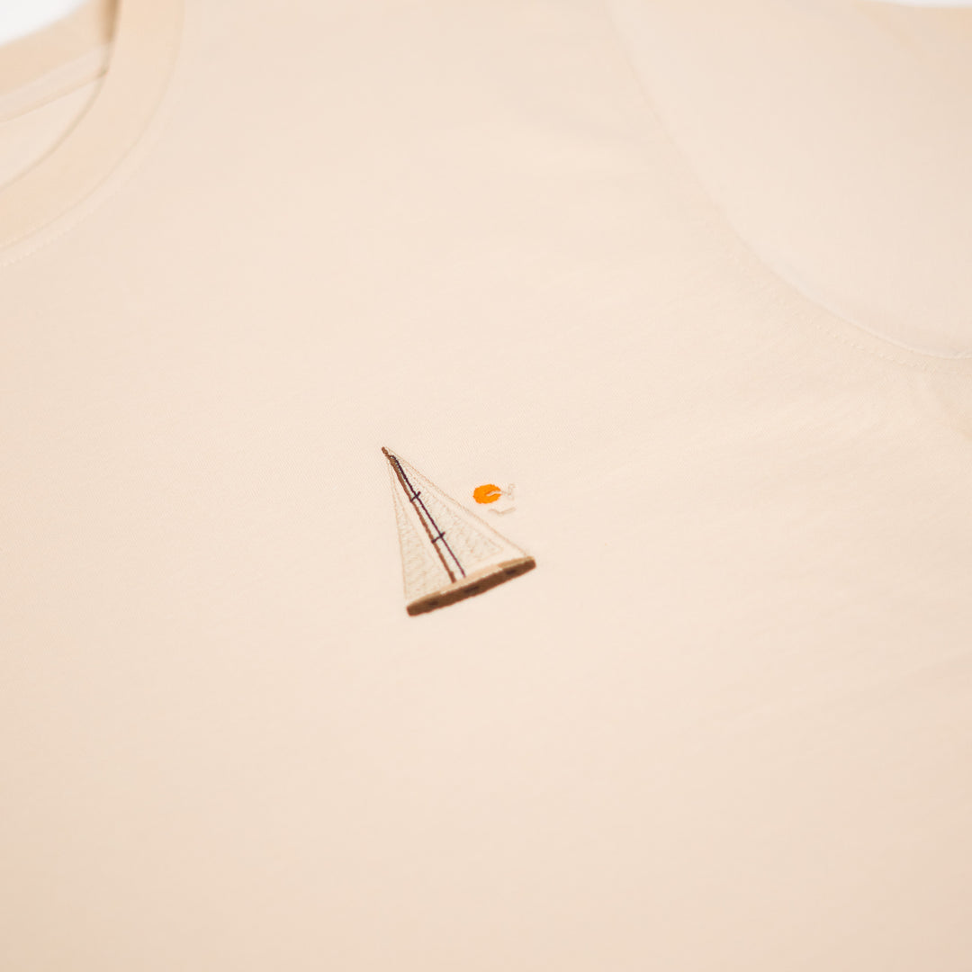 Boat Life Tshirt - Antik Bej