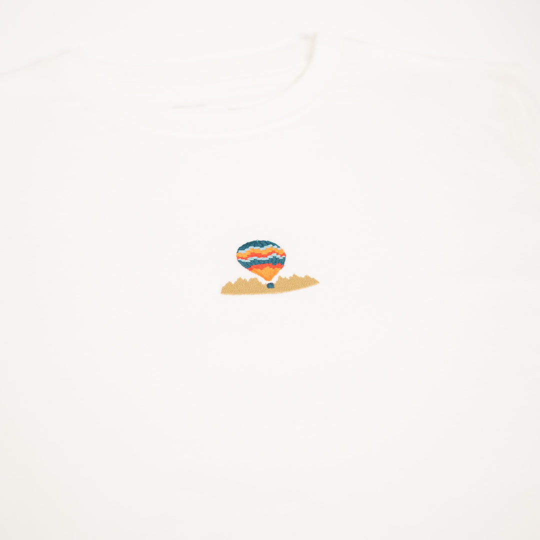Kapadokya Tshirt - Antik Beyaz