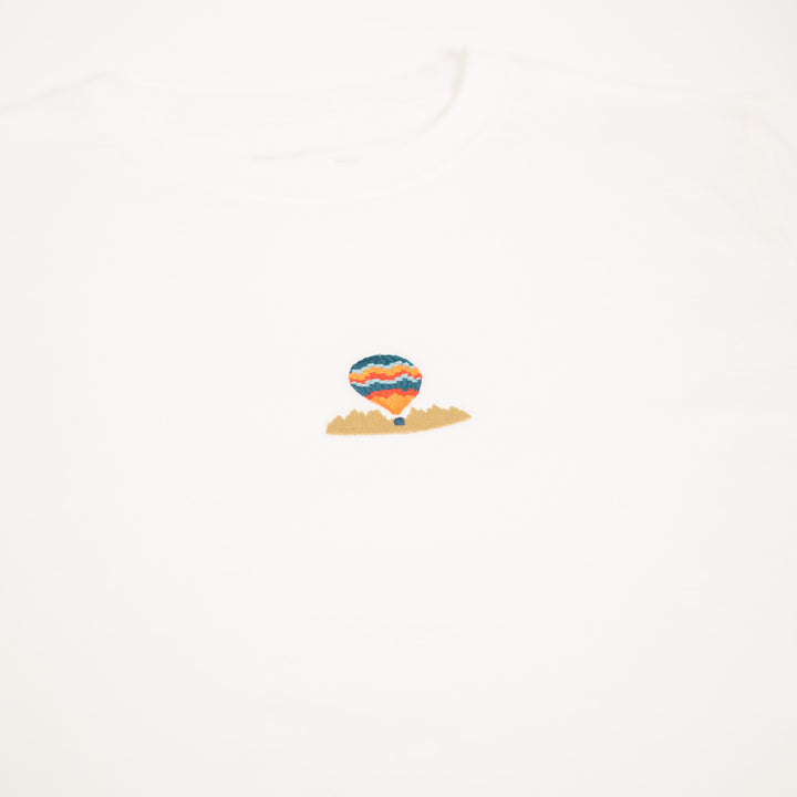 Kapadokya Tshirt - Antik Beyaz