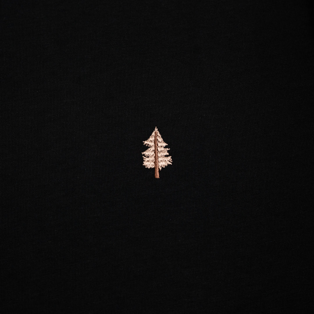 Mini Pine Tshirt - Siyah
