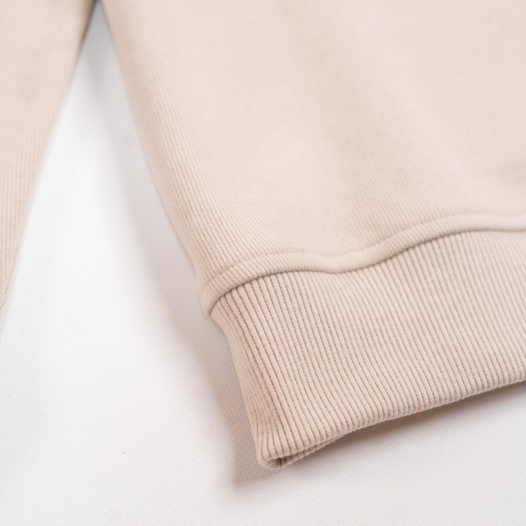 Fall Leaves Sweatshirt - Parşömen Bej