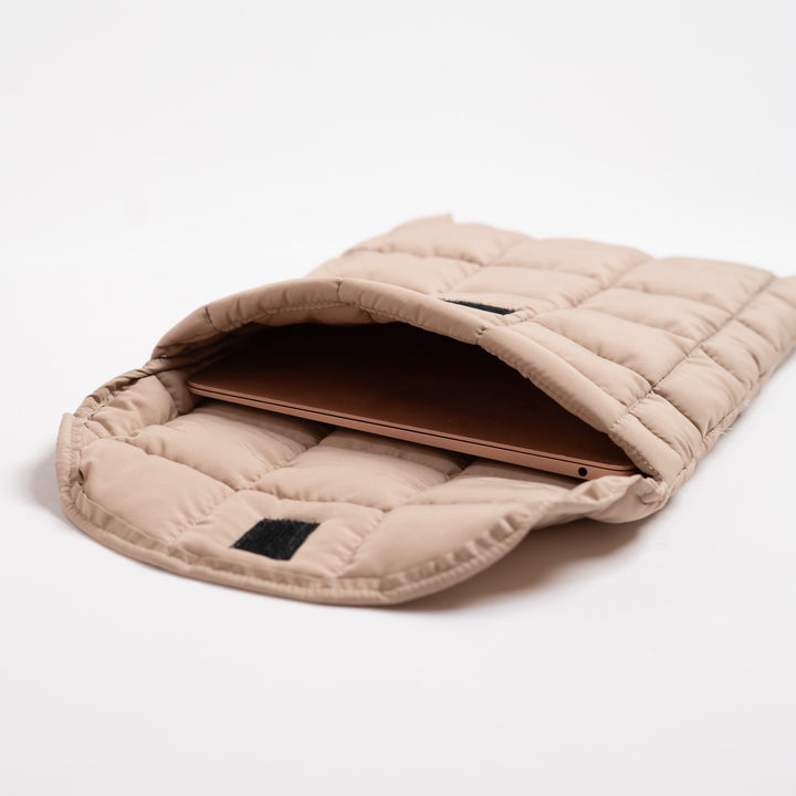 Puffer Laptop Kılıfı - Taş