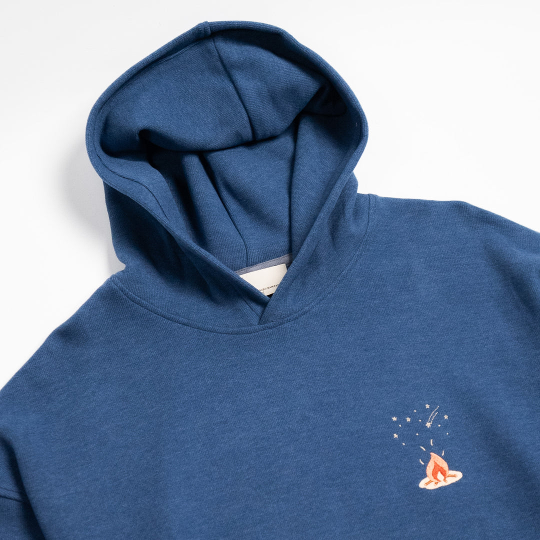 Shooting Stars Hoodie - İndigo Mavi