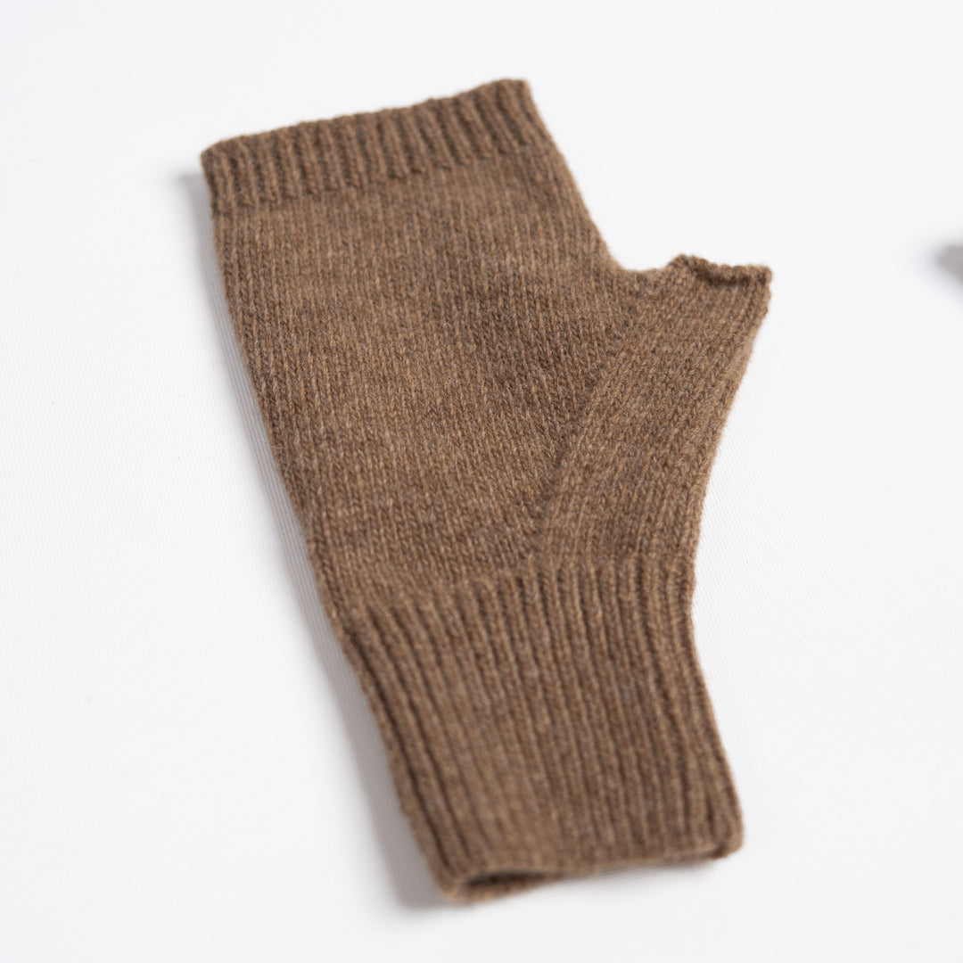 Yün Eldiven - Açık Kahve