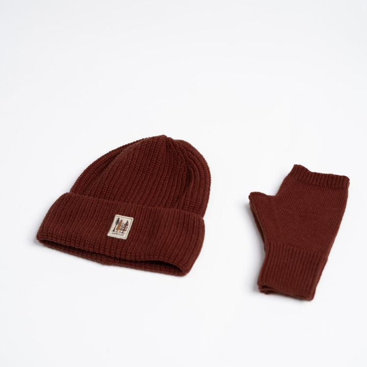 Yün Eldiven - Kiremit