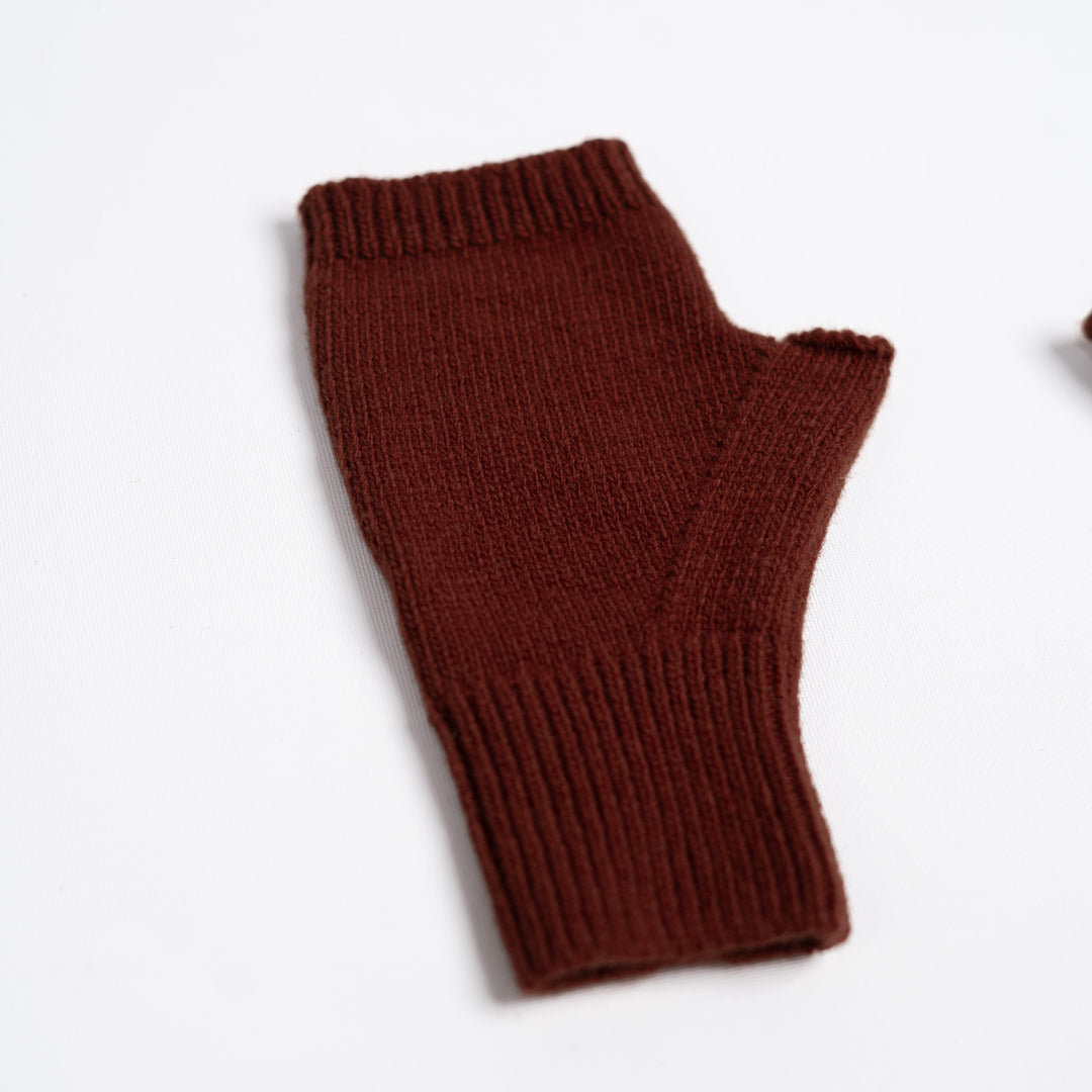 Yün Eldiven - Kiremit