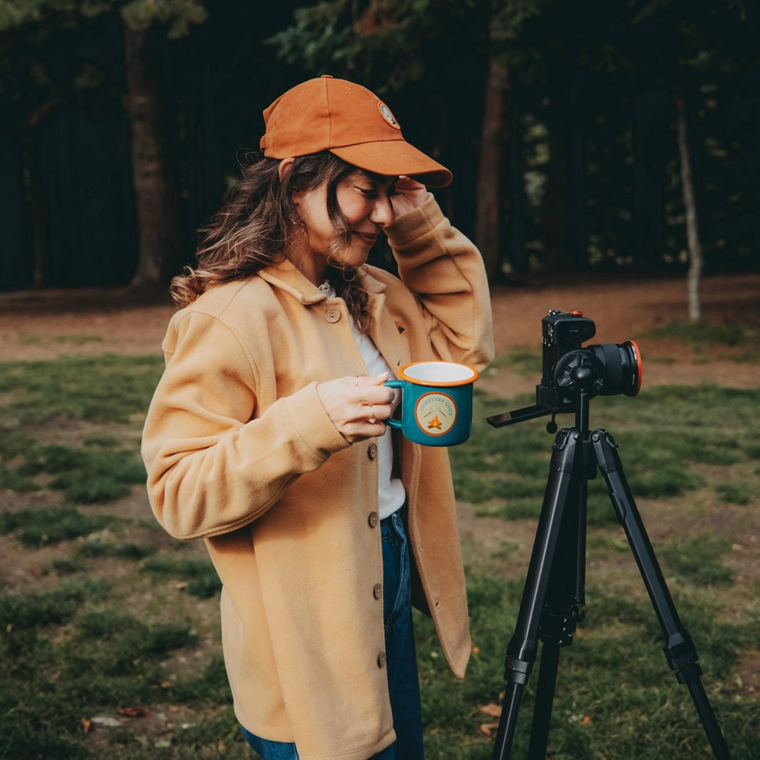 Campfire Club - Turkuaz Emaye Kupa