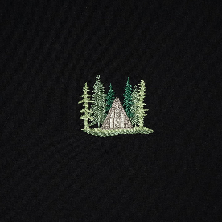 Cabin Life Tshirt - Siyah