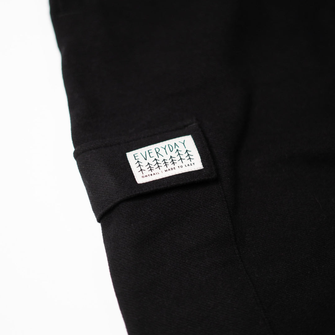 Erkek Travel Pants - Siyah