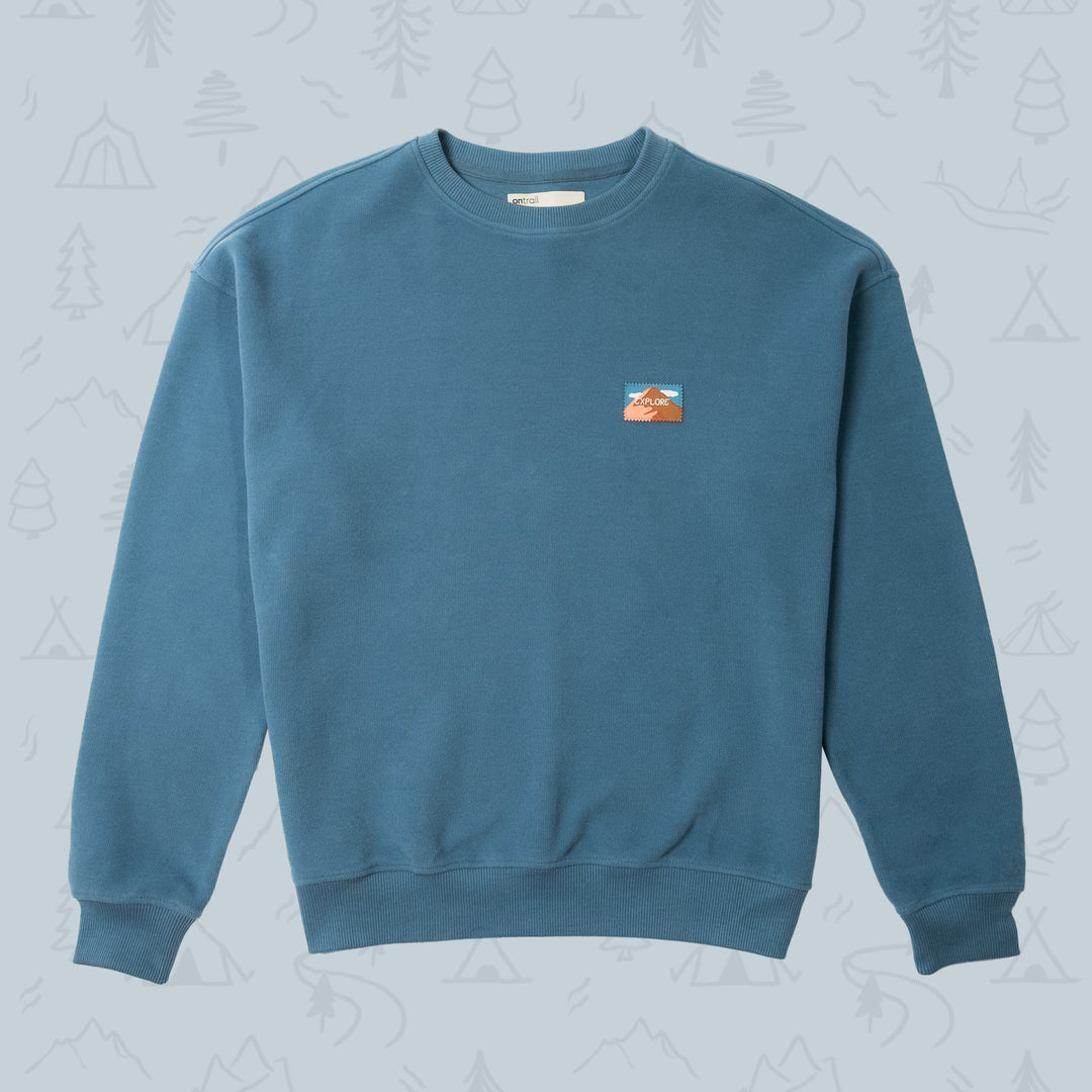 Explore Sweatshirt - Mavi