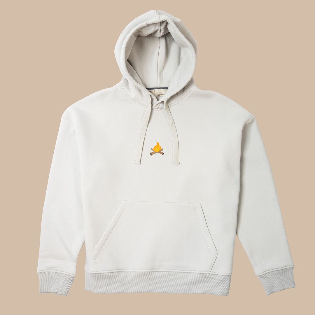 Camp Fire Hoodie - Duman Grisi