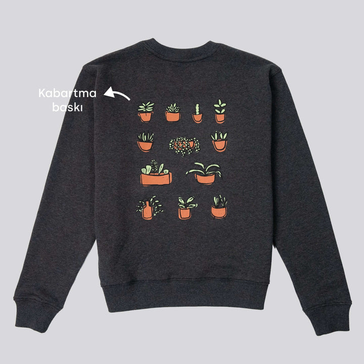 Indoor Forest Sweatshirt - Leafies