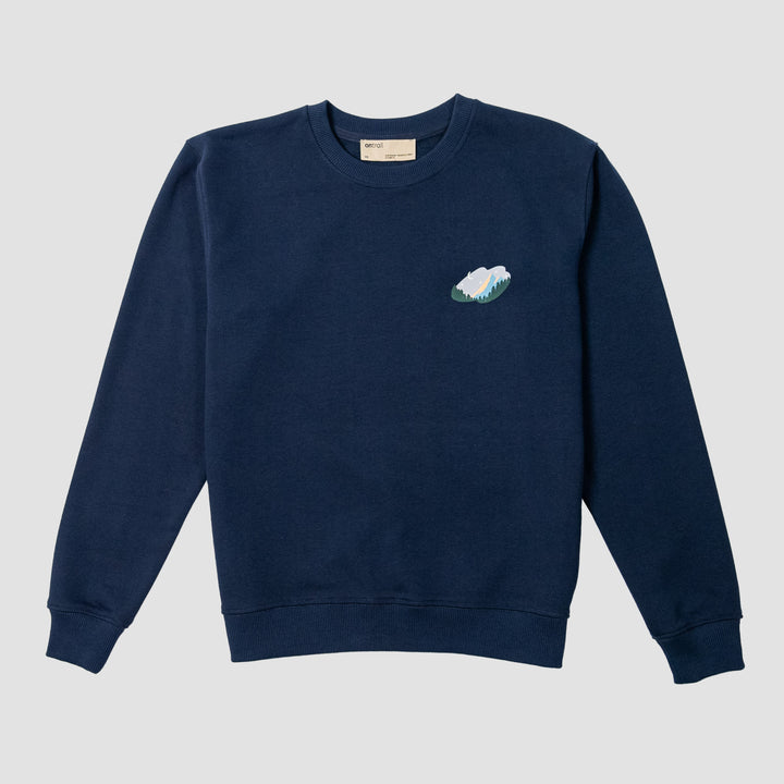 Starry Mountain Sweatshirt - Lacivert