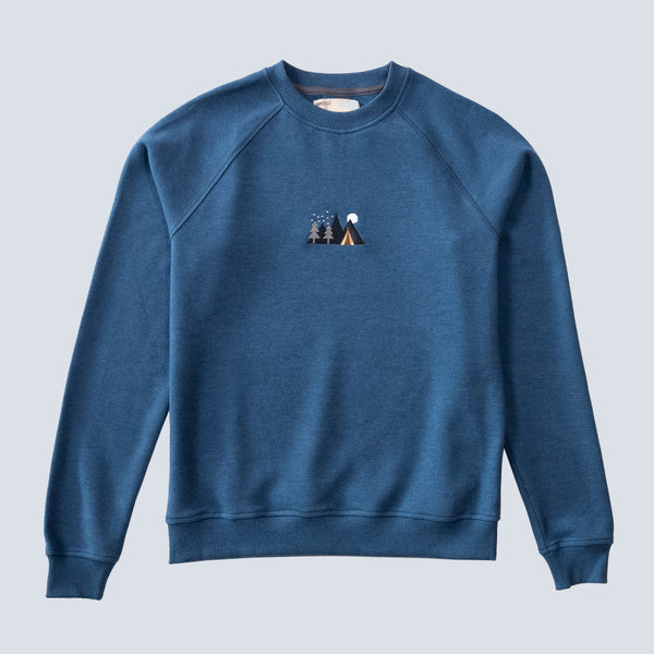 Under the Stars Sweatshirt - İndigo Mavi