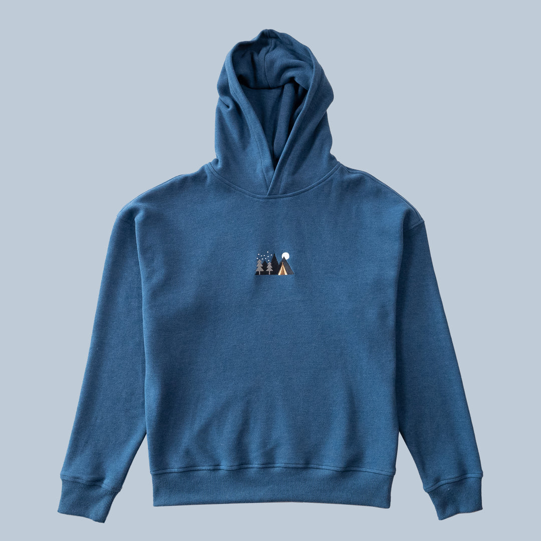 Under the Stars Hoodie - İndigo Mavi