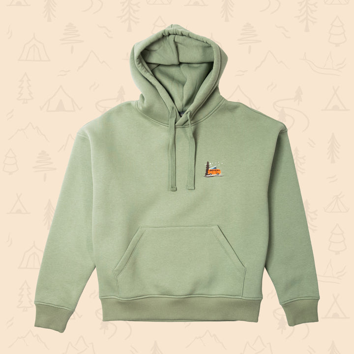 Van Life Hoodie - Zeytin Yeşili