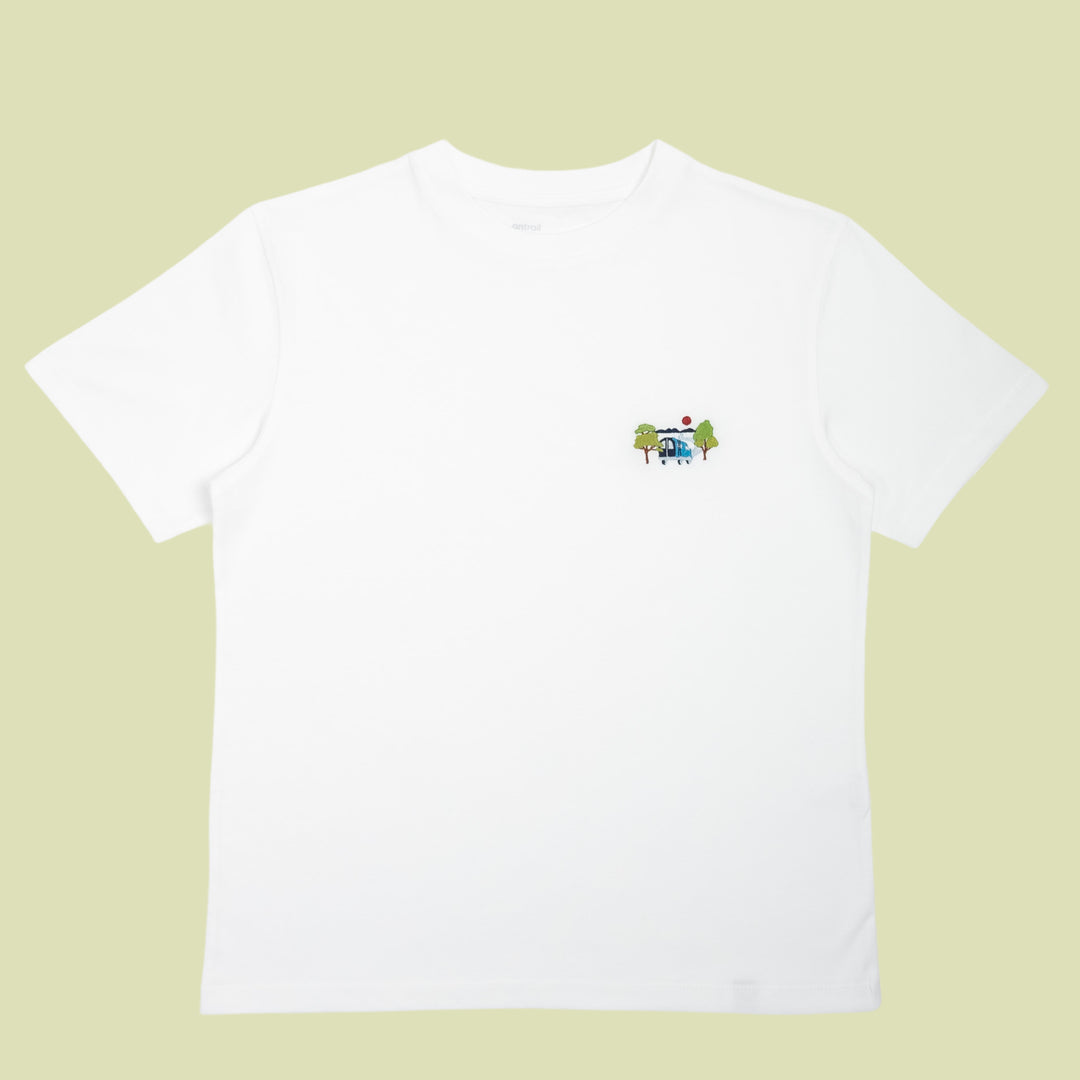 Summer Road Trip Tshirt - Beyaz