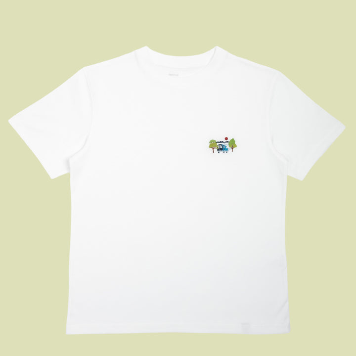 Summer Road Trip Tshirt - Beyaz