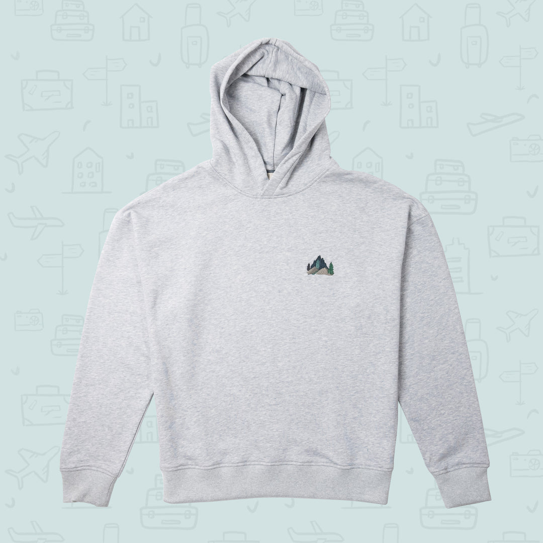 Foggy Mountain Hoodie - Gri