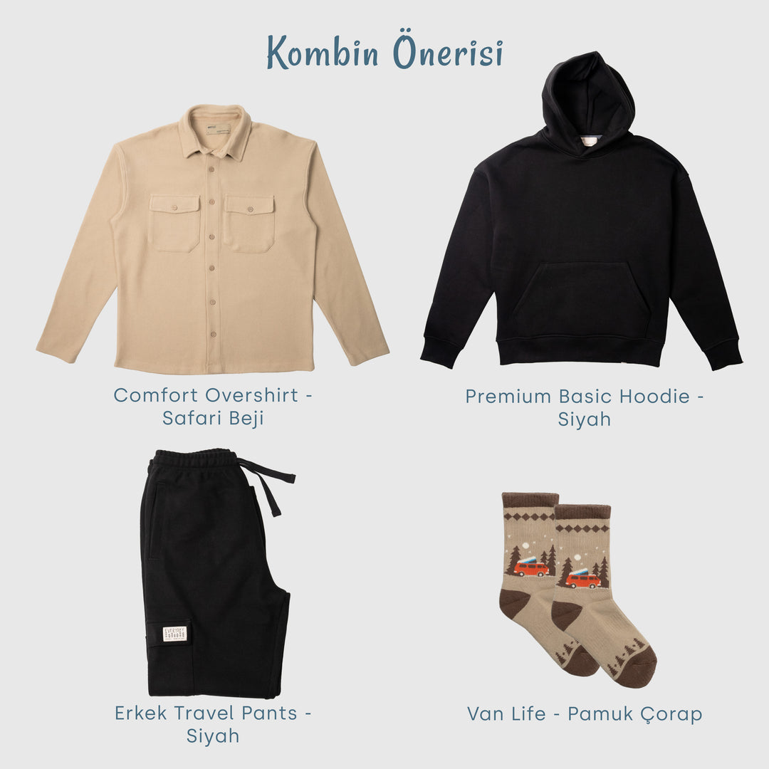 Comfort Overshirt - Safari Beji