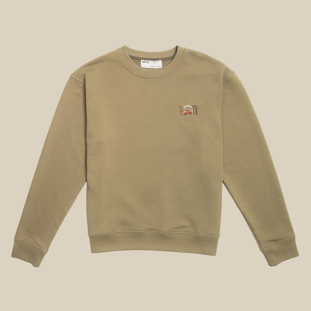 Dirt Roads Sweatshirt - Açık Haki