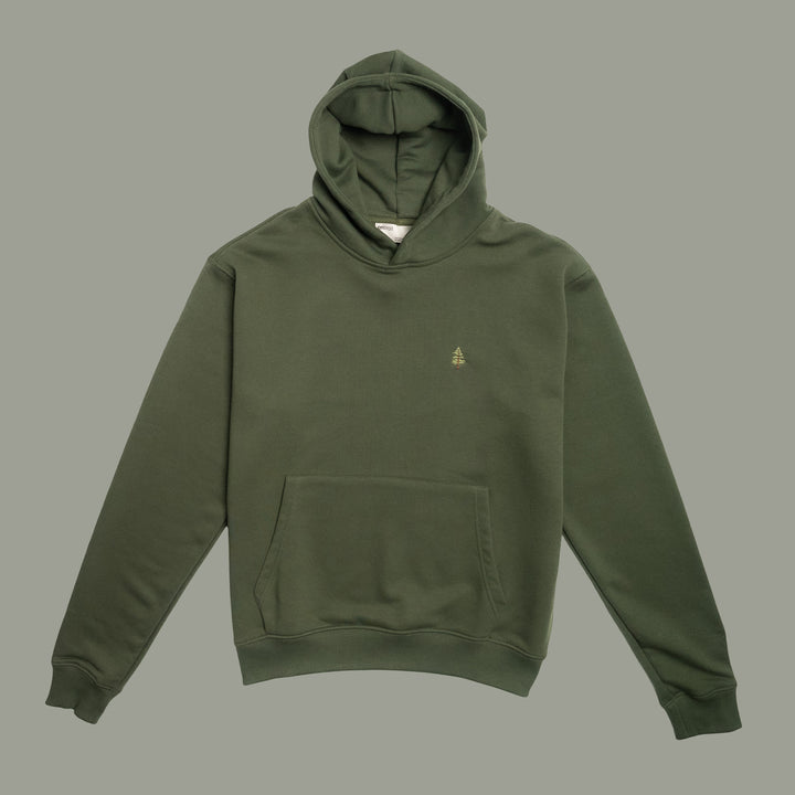 Mini Pine Hoodie - Çam Yeşili