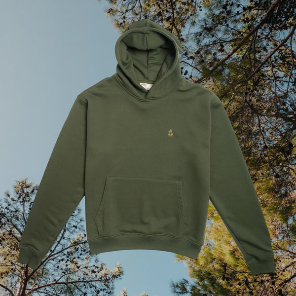 Mini Pine Hoodie - Çam Yeşili