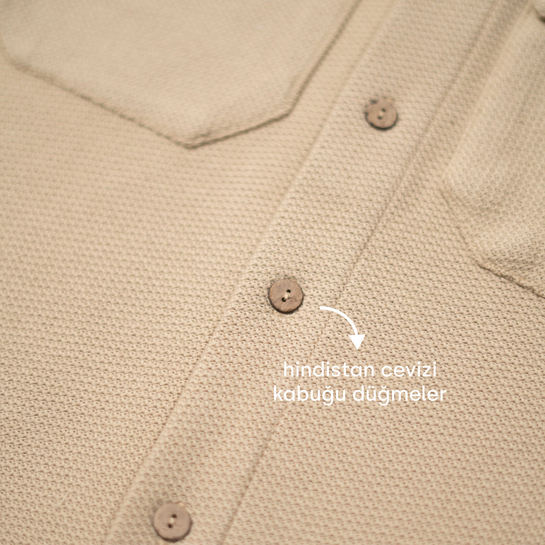 Comfort Overshirt - Safari Beji