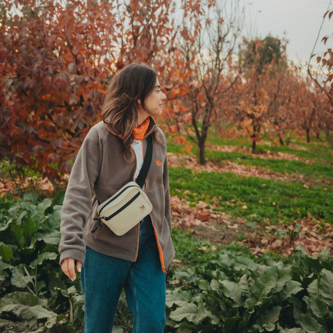 Fall Fermuarlı Polar - Fırtına Grisi