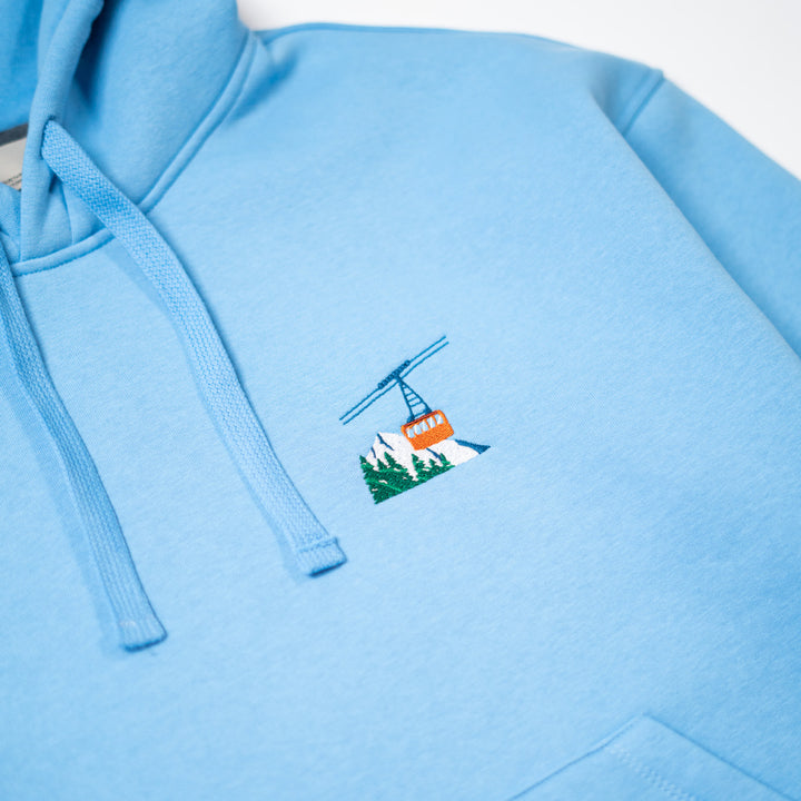 Ski Life Hoodie - Gökyüzü Mavisi