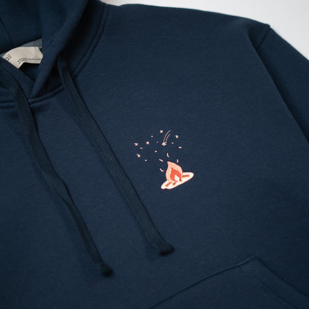 Shooting Stars Hoodie - Gece Mavisi